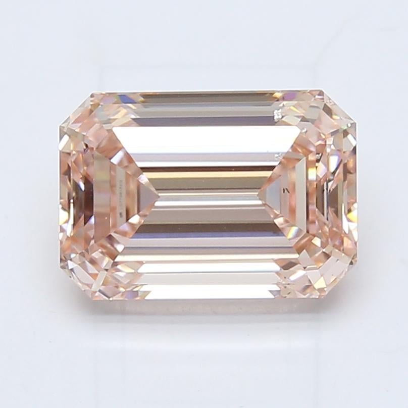 3.01 Ct. Fancy Intense Pink Emerald Lab Grown Diamond