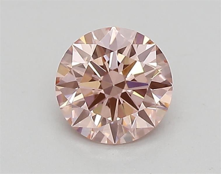 0.57 Ct. Fancy Intense  Pink Round Lab Grown Diamond