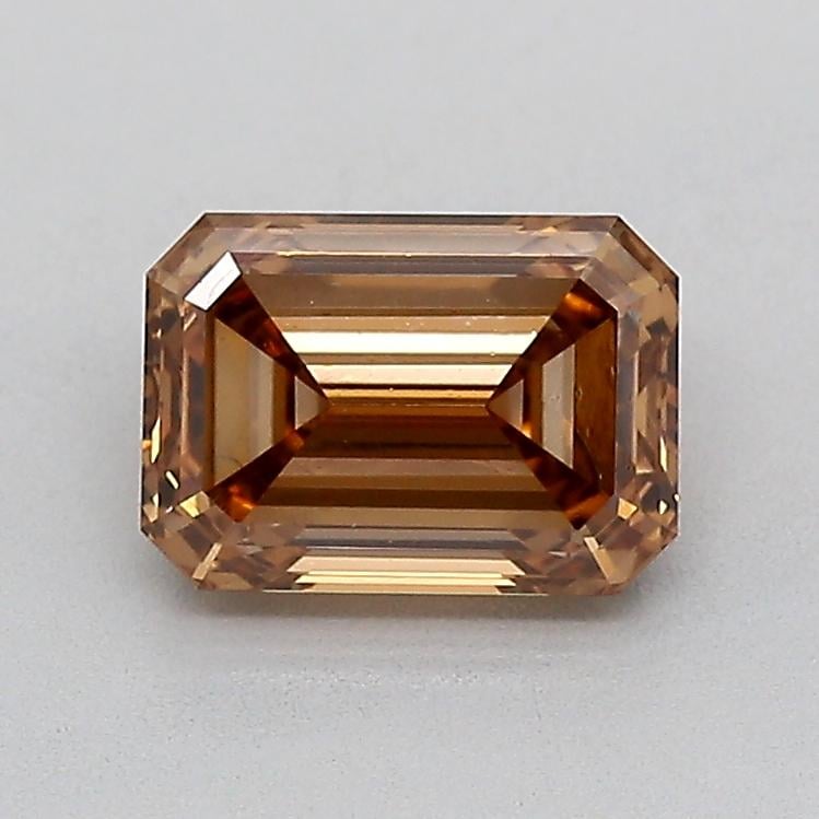 1.05 Ct. Fancy  Brown Emerald Lab Grown Diamond