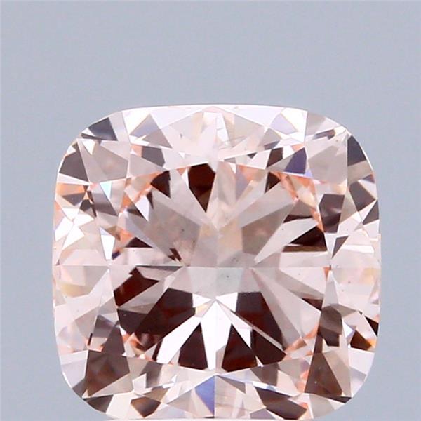 3.01 Ct. Fancy Pink Cushion Lab Grown Diamond