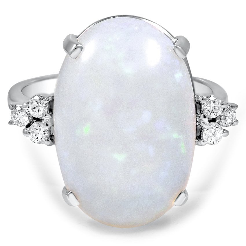 Retro Opal Cocktail Ring