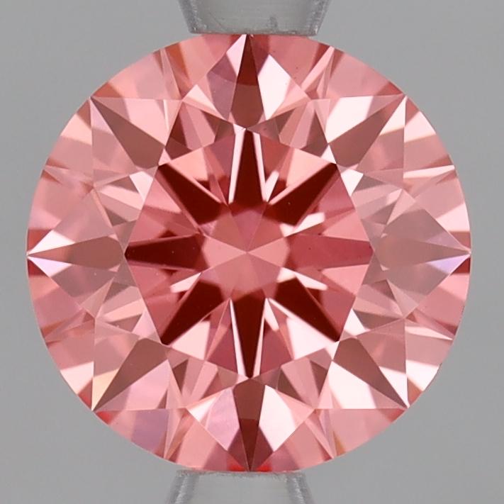 1.05 Ct. Fancy Vivid Pink Round Lab Grown Diamond