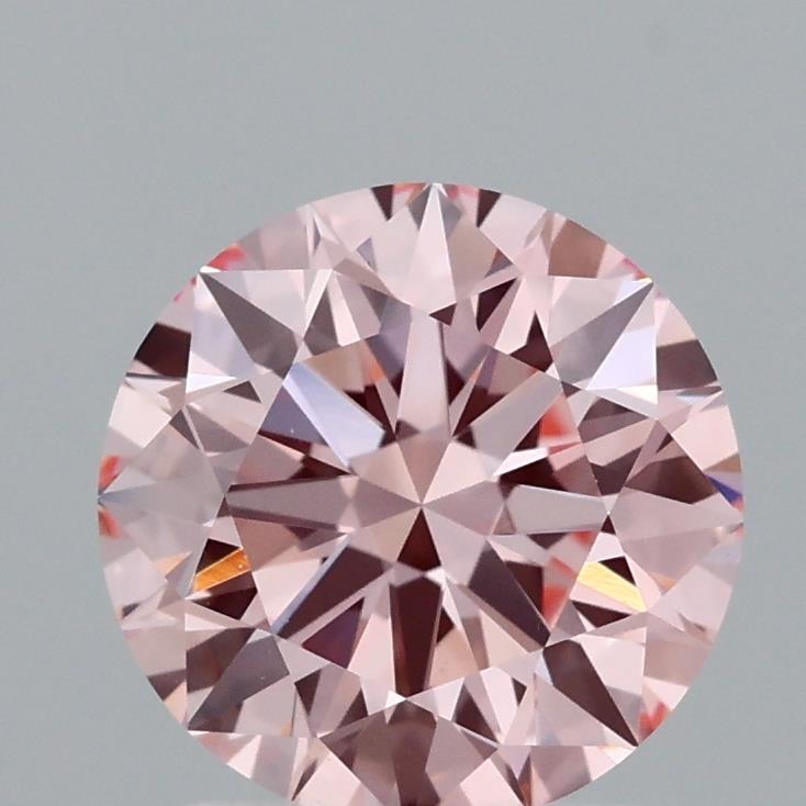 1.94 Ct. Fancy Vivid Pink Round Lab Grown Diamond