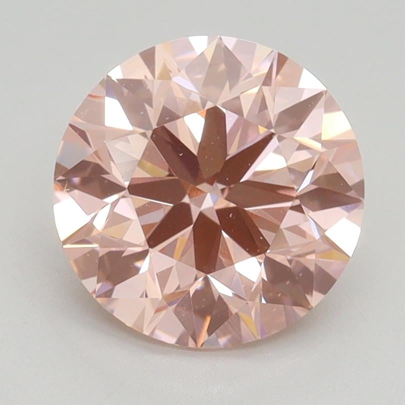 2.20 Ct. Fancy Intense Pink Round Lab Grown Diamond
