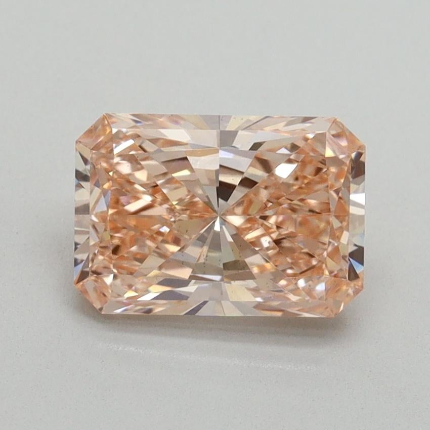 1.58 Ct. Fancy Intense Pink Radiant Lab Grown Diamond