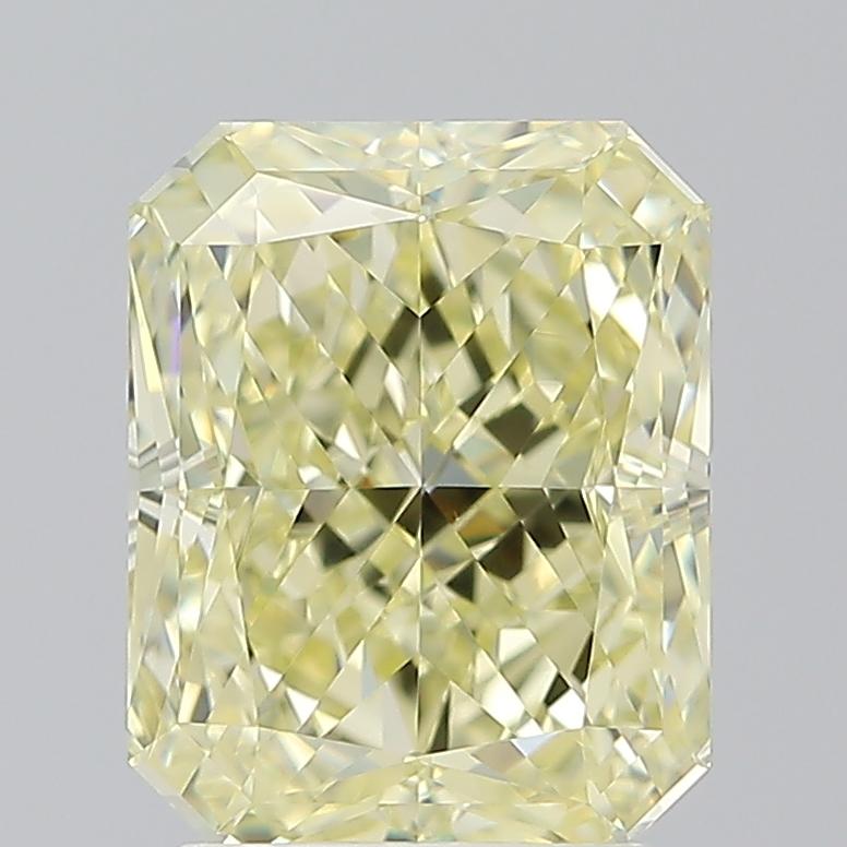 3.02 Ct. Fancy  Yellow Radiant Diamond