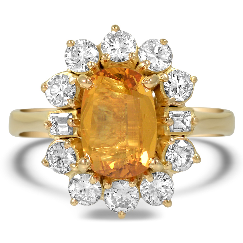 Retro Sapphire Vintage Ring