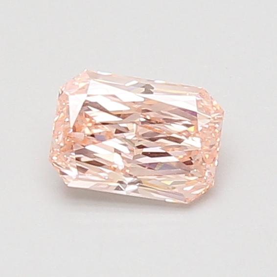 0.59 Ct. Fancy Vivid Pink Radiant Lab Grown Diamond