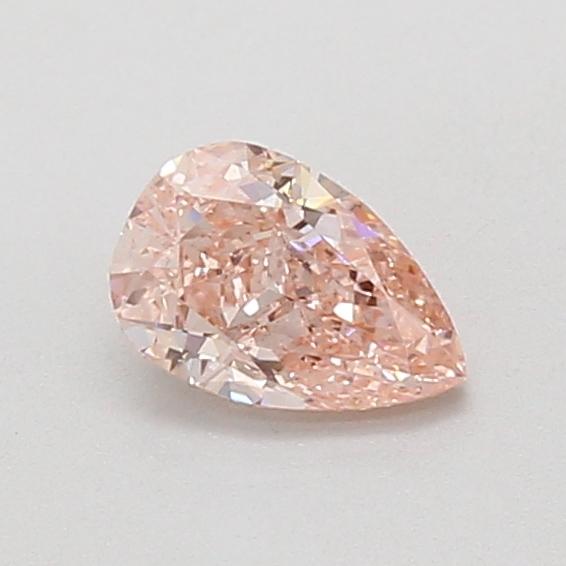 0.56 Ct. Fancy Vivid Pink Pear Lab Grown Diamond