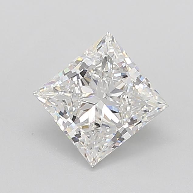 2.01 Ct. Fancy Vivid Green Princess Lab Grown Diamond