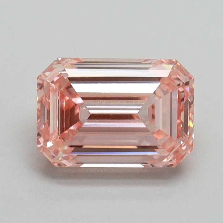 1.05 Ct. Fancy Vivid Pink Emerald Lab Grown Diamond