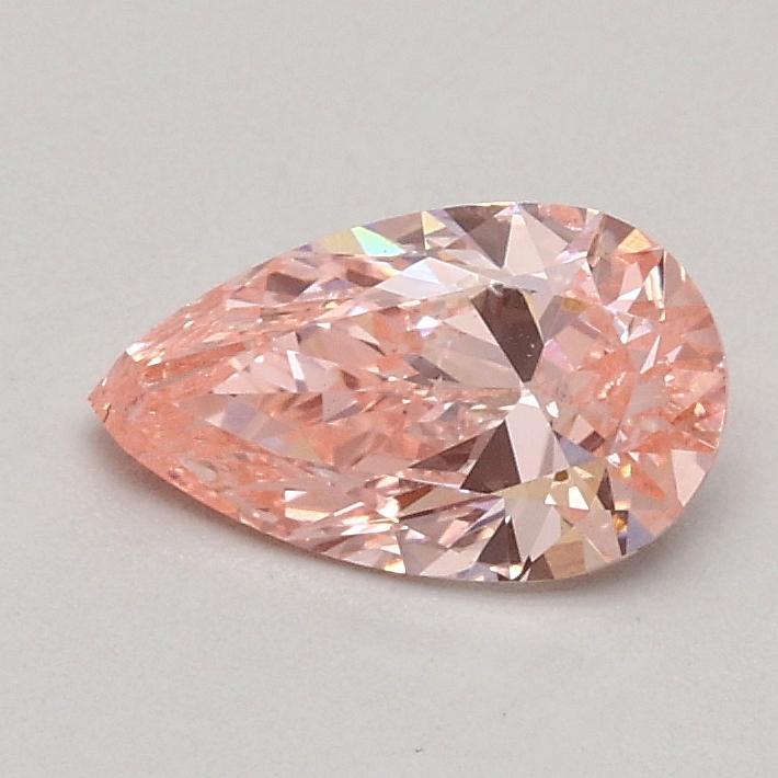 0.50 Ct. Fancy Intense Pink Pear Lab Grown Diamond