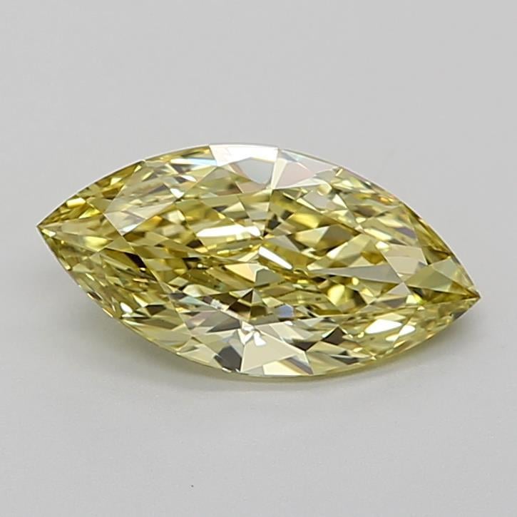 1.50 Ct. Fancy Intense Yellow Marquise Lab Grown Diamond