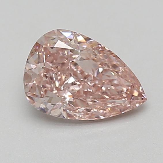0.91 Ct. Fancy Intense Pink Pear Lab Grown Diamond