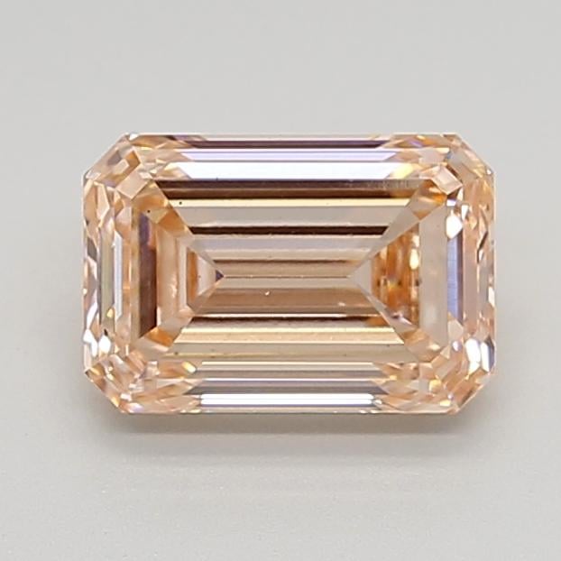 2.01 Ct. Fancy Brownish Orange Emerald Lab Grown Diamond