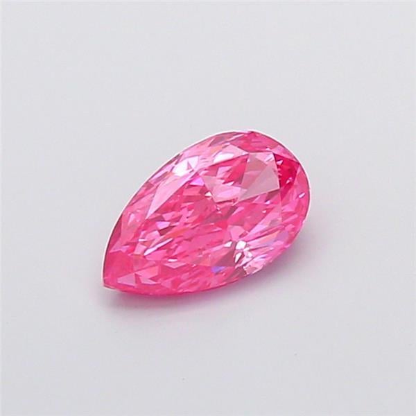 1.01 Ct. Fancy Vivid Pink Pear Lab Grown Diamond