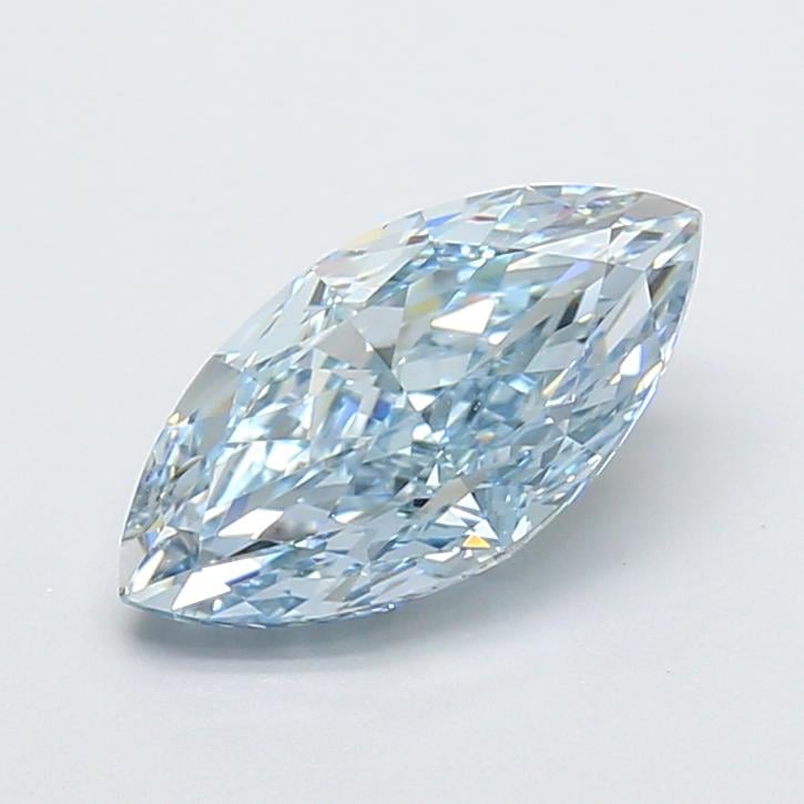 2.50 Ct. Fancy Intense  Blue Marquise Lab Grown Diamond
