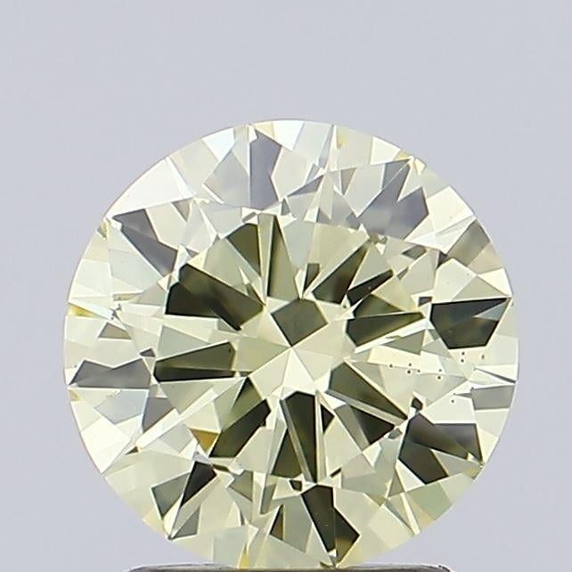 1.00 Ct. Fancy Light Yellow Round Lab Grown Diamond