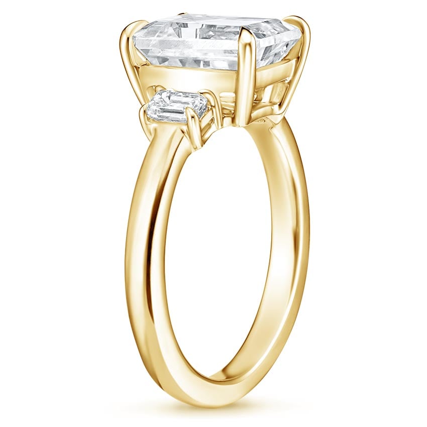 18K Yellow Gold Rhiannon Diamond Ring (1/4 ct. tw.), large side view