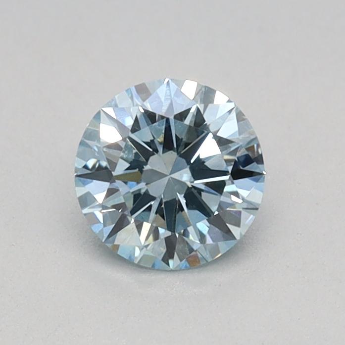 0.34 Ct. Fancy Intense Blue Round Lab Grown Diamond