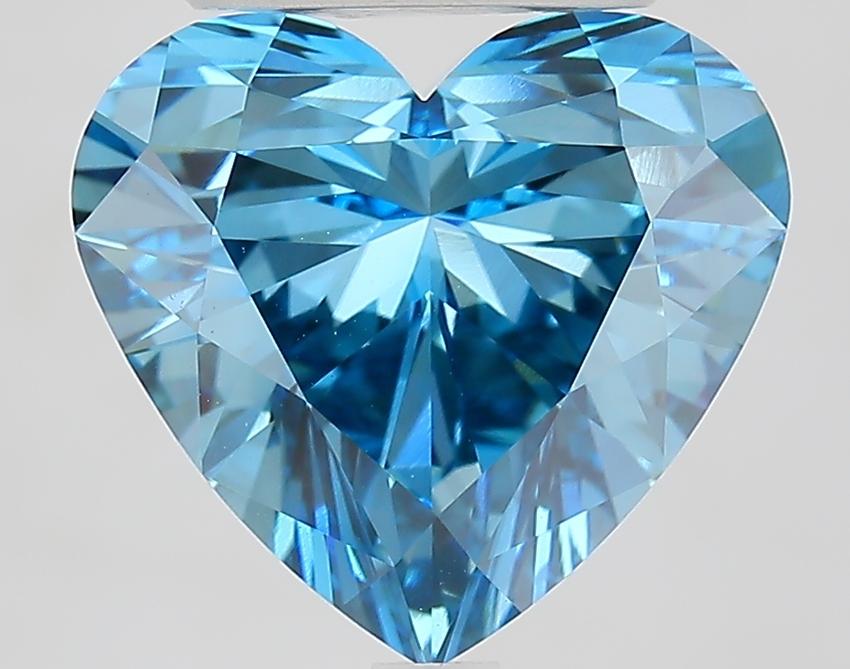 5.05 Ct. Fancy Vivid Pink Heart Lab Grown Diamond