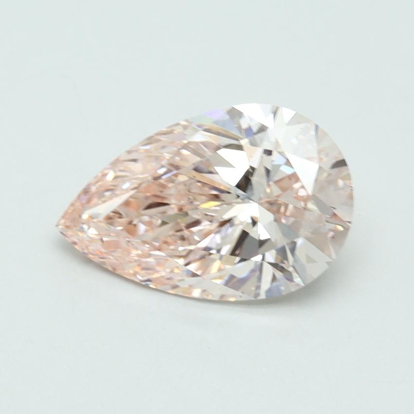2.01 Ct. Fancy Pink Pear Lab Grown Diamond