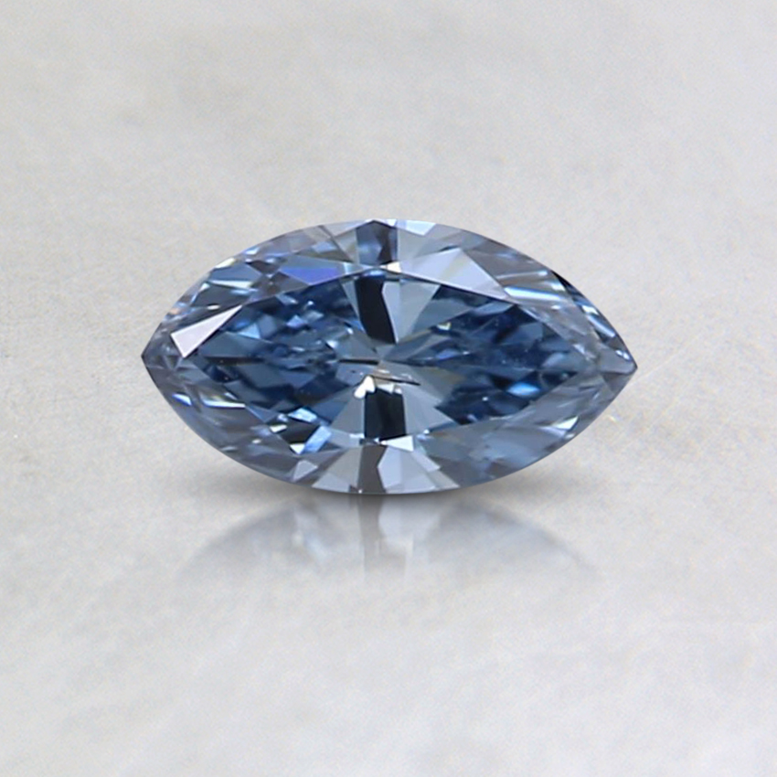 0.30 Ct. Fancy Intense Blue Marquise Lab Grown Diamond