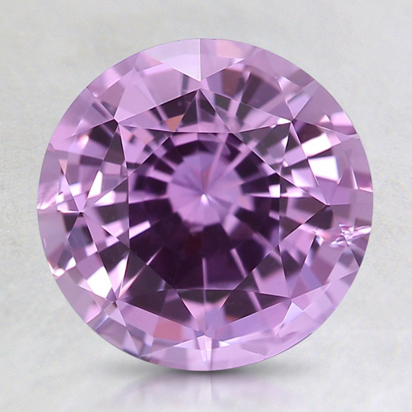 8.3mm Premium Pink Round Sapphire