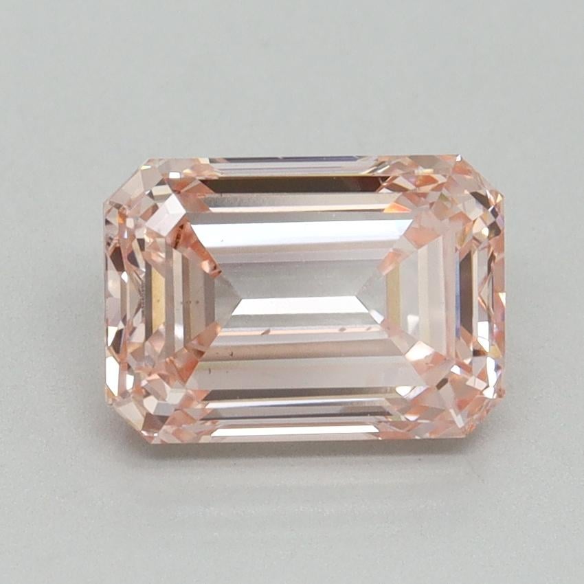 2.01 Ct. Fancy Intense Pink Emerald Lab Grown Diamond