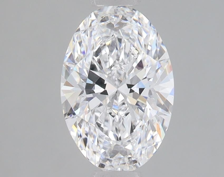 1.08 Ct. Fancy Vivid Blue Oval Lab Grown Diamond