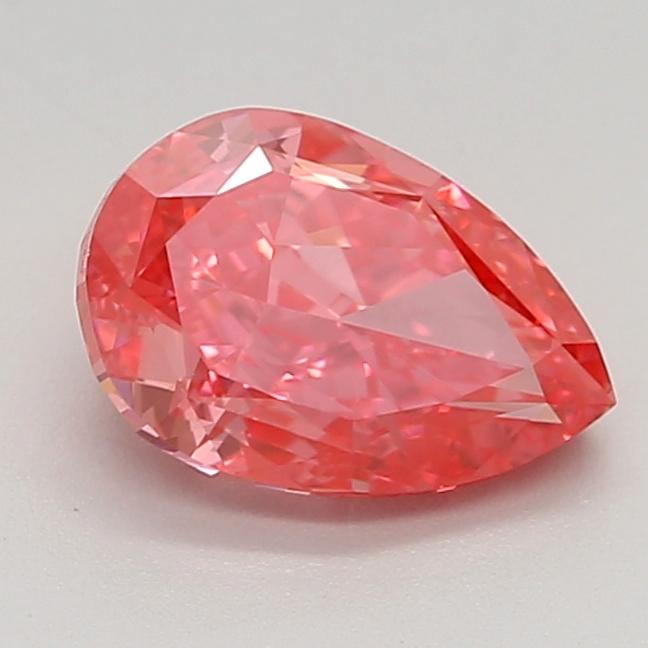 1.28 Ct. Fancy Vivid Pink Pear Lab Grown Diamond