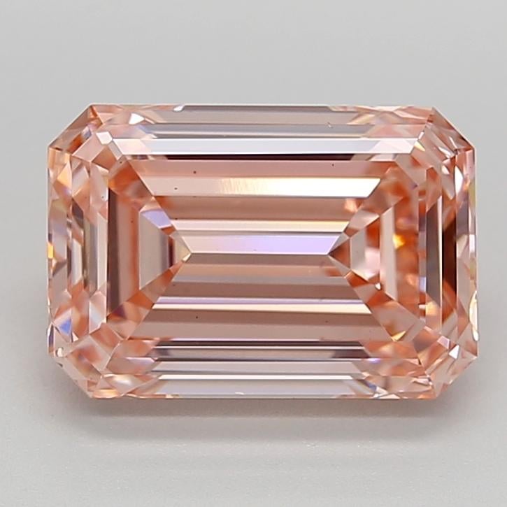 3.30 Ct. Fancy Intense  Pink Emerald Lab Grown Diamond