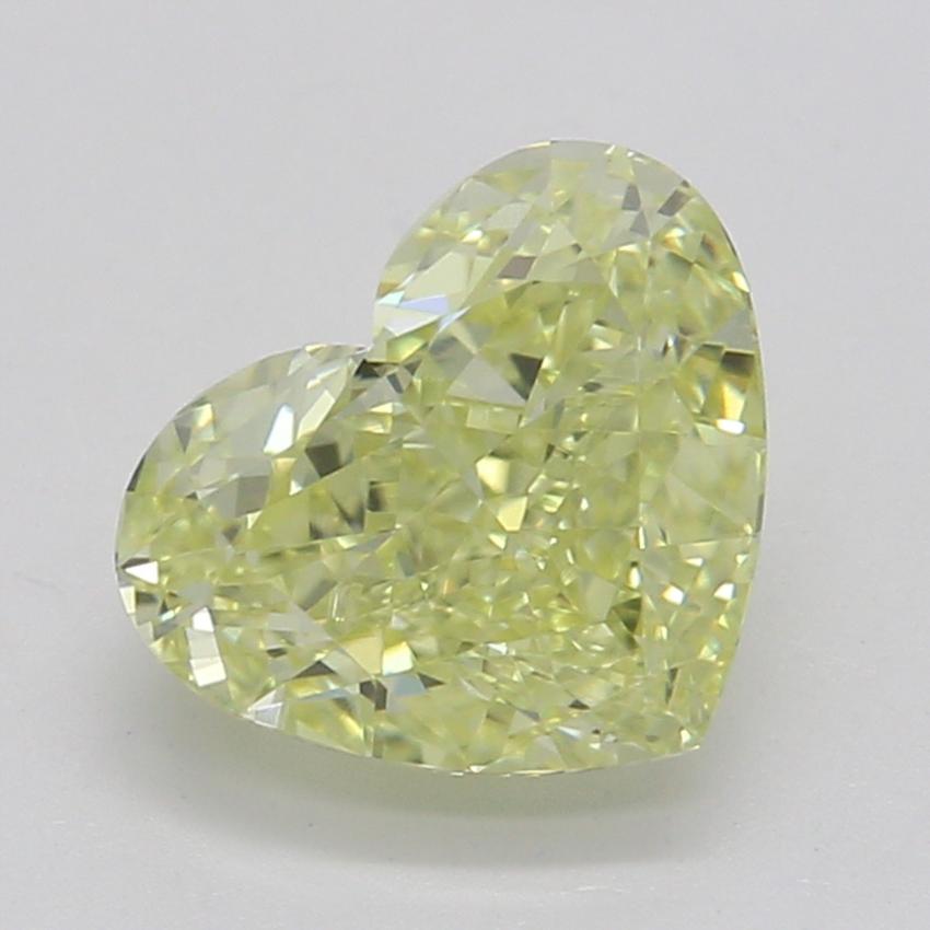 0.91 Ct. Fancy Yellow Heart Diamond
