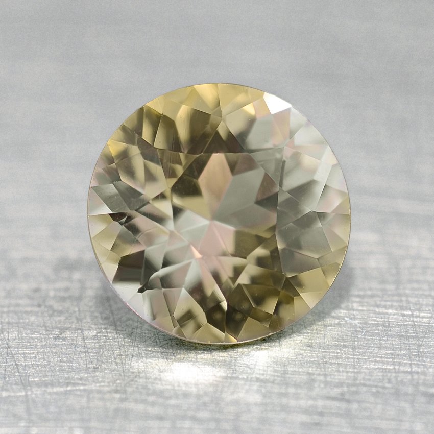 6.7mm Yellow Round Sapphire