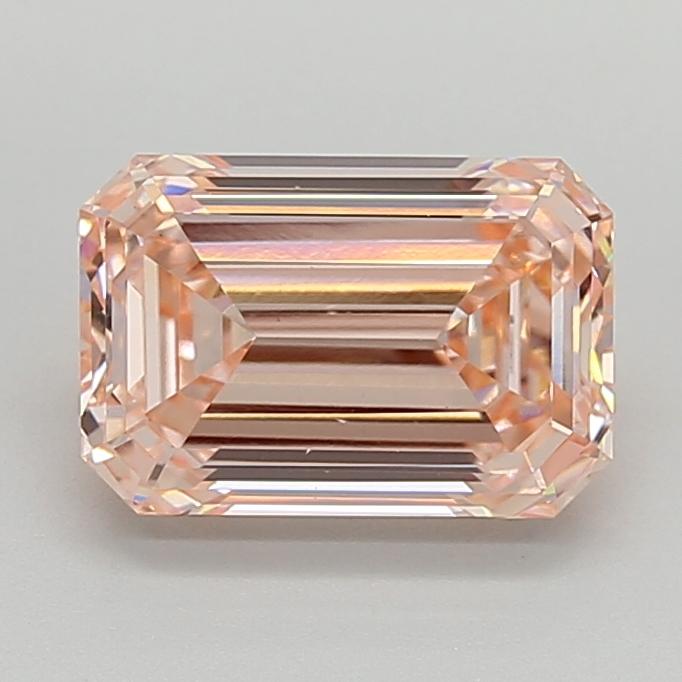 3.03 Ct. Fancy Intense Pink Emerald Lab Grown Diamond