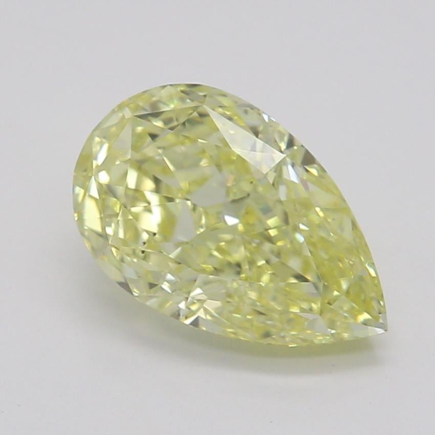 1.02 Ct. Fancy Yellow Pear Diamond