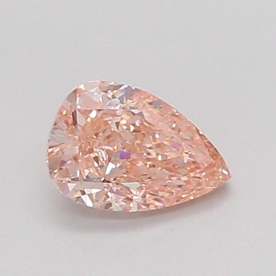 0.62 Ct. Fancy Vivid Pink Pear Lab Grown Diamond