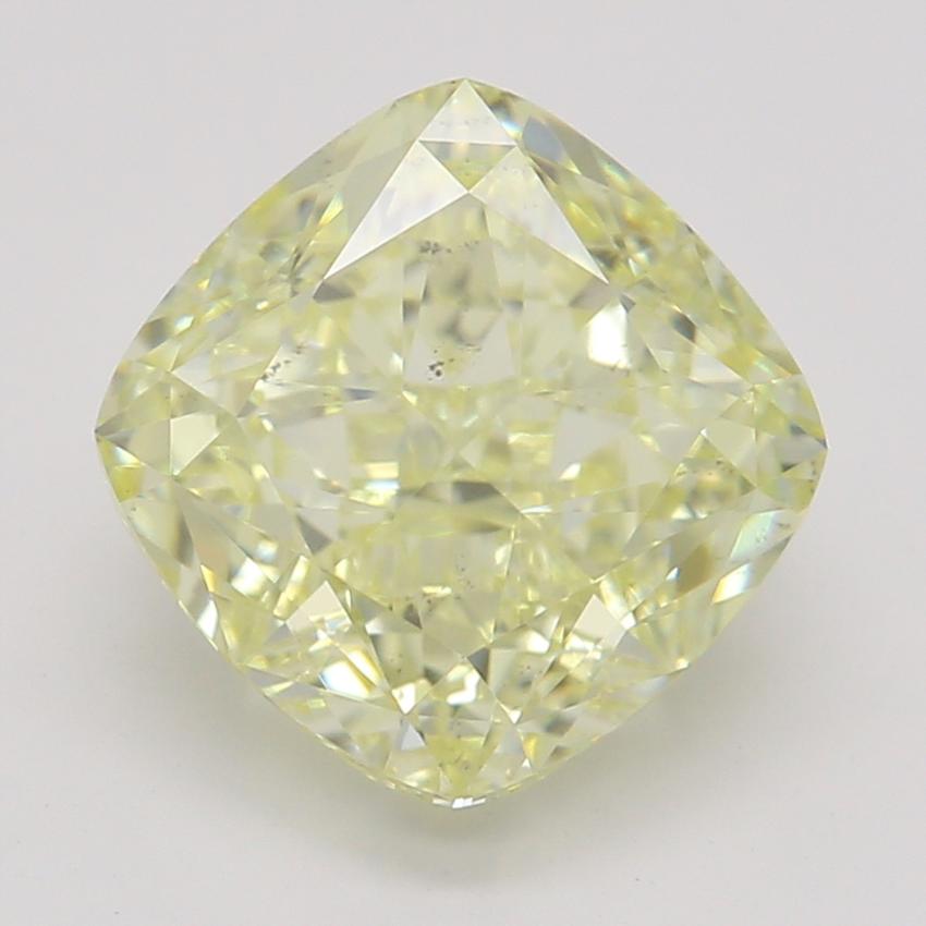 2.01 Ct. Fancy Yellow Cushion Diamond