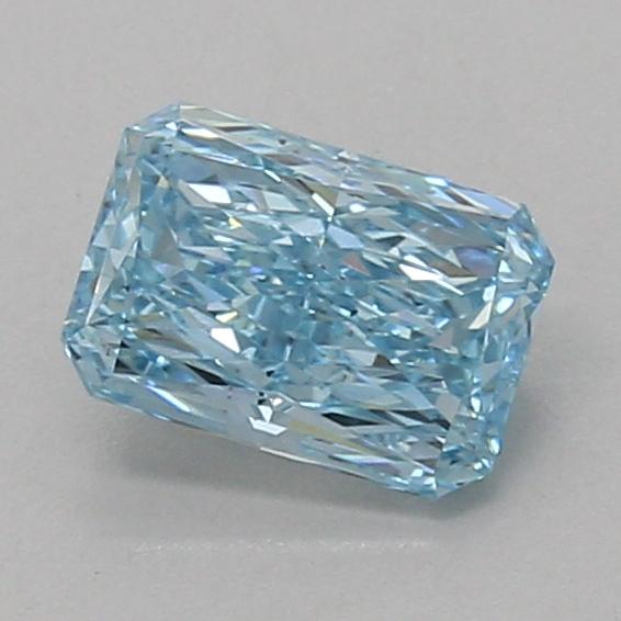 1.06 Ct. Fancy Vivid Blue Radiant Lab Grown Diamond