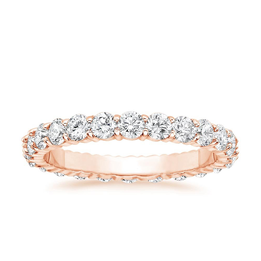 Diamond Eternity Ring (3 ct. tw.) in 14K Rose Gold