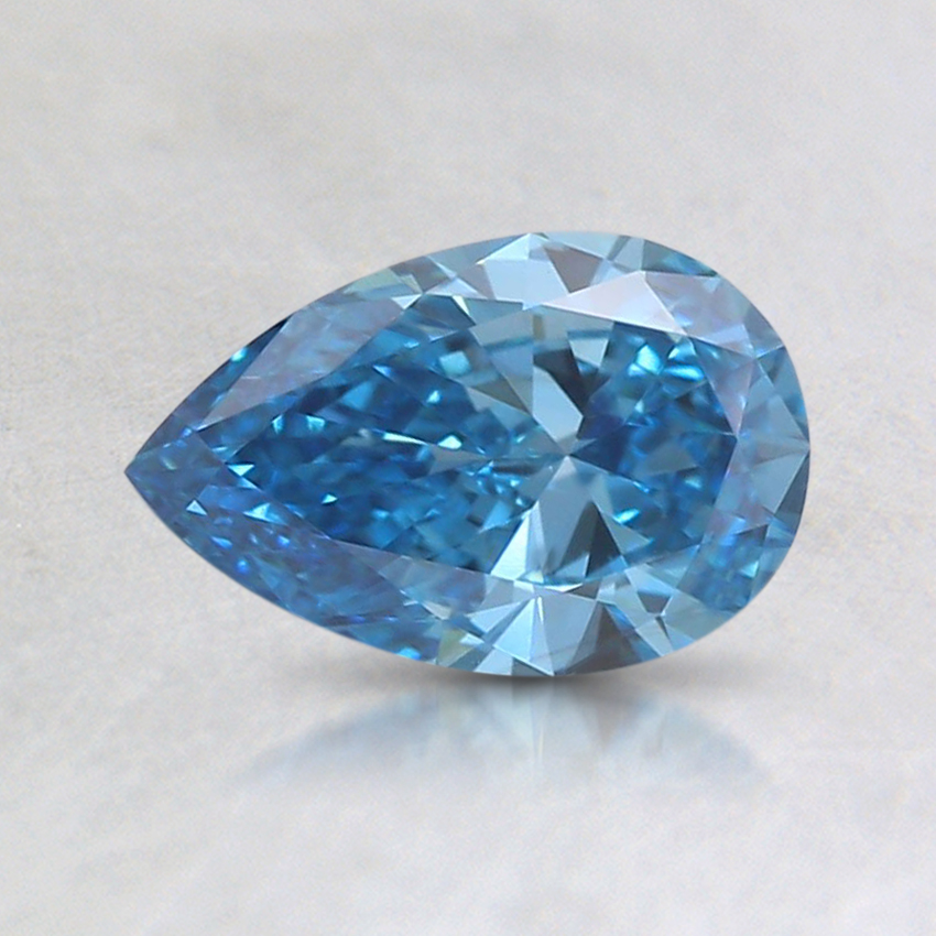 0.70 Ct. Fancy Blue Pear Lab Grown Diamond