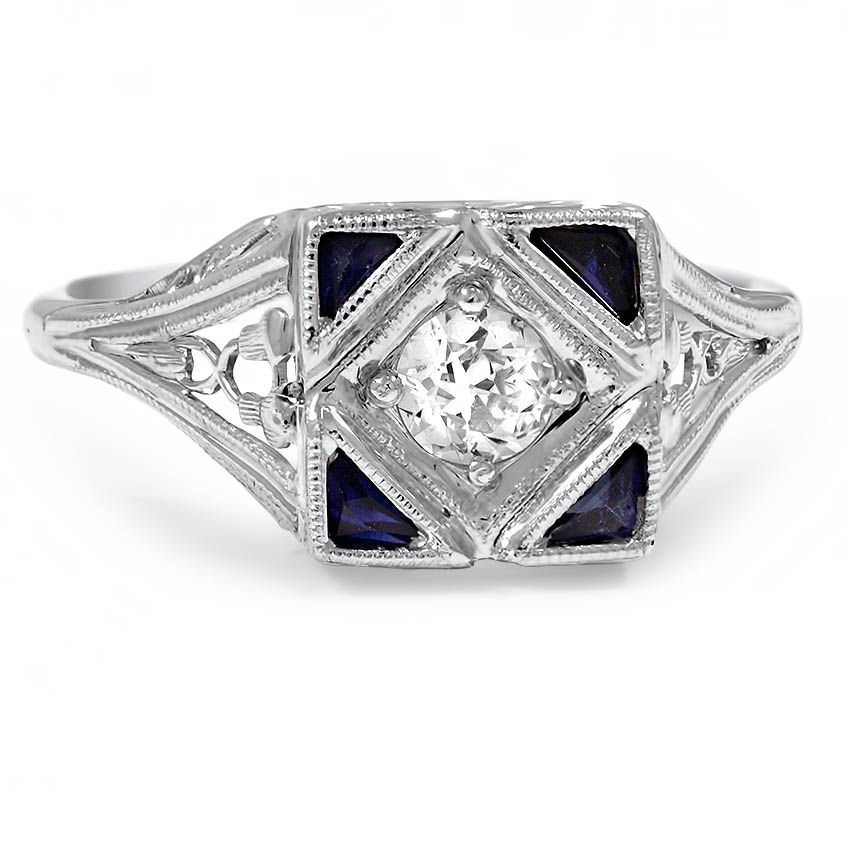 Art Deco Diamond Vintage Ring