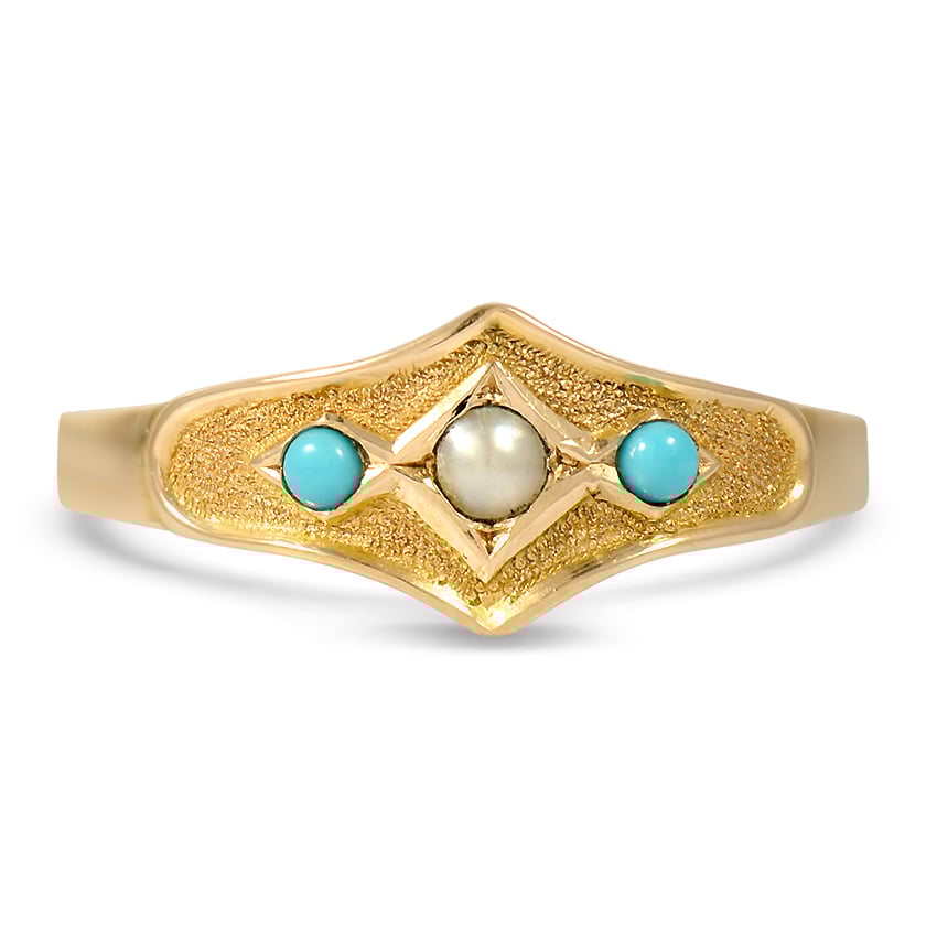 Victorian Pearl Vintage Ring