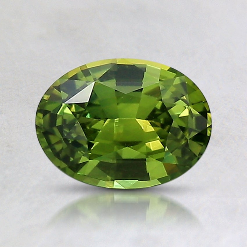 7.3x5.4mm Unheated Bi-Color Oval Sapphire