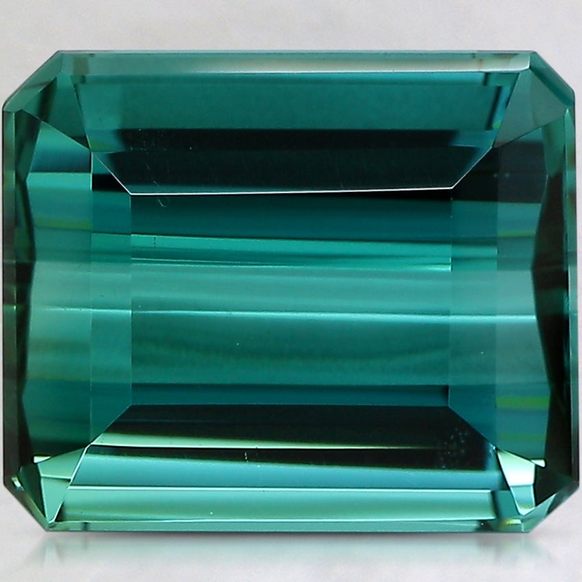 11x9.3mm Teal Emerald Tourmaline