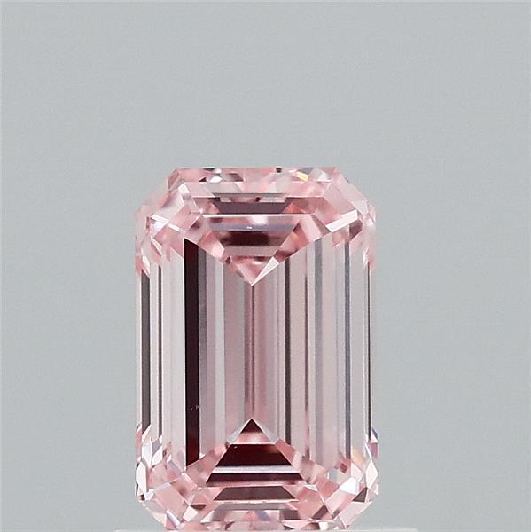 1.00 Ct. Fancy Intense Pink Emerald Lab Grown Diamond