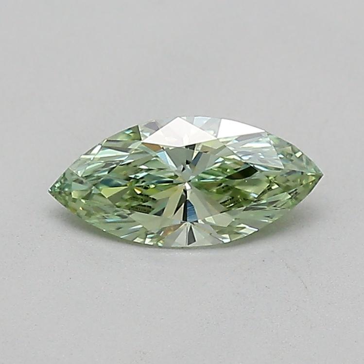 0.31 Ct. Fancy Intense  Green Marquise Lab Grown Diamond