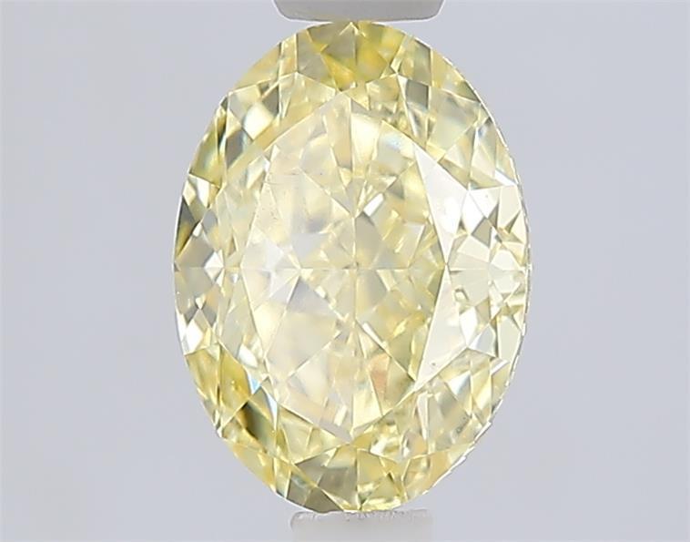 1.60 Ct. Fancy Intense  Yellow Oval Lab Grown Diamond
