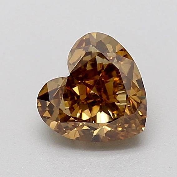 1.06 Ct. Fancy  Brown Heart Lab Grown Diamond