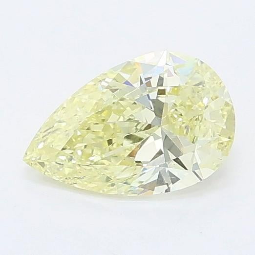 0.44 Ct. Fancy Yellow Pear Lab Grown Diamond